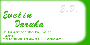 evelin daruka business card